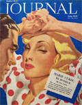 1938 Ladies Home Journal Cover ~ Al Parker "Pop Art"