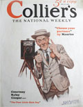 1926 Collier's Magazine Cover ~ Man Takes Pictures "While You Wait"