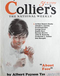 1926 Collier's Magazine Cover ~ Boy With Spinning Top