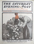 1903 Saturday Evening Post Cover ~ Picking Cotton