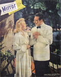 1950 Vintage Sunday Mirror Magazine Cover ~ Lana Turner, Ezio Pinza