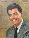 1954 Vintage Sunday News Magazine Cover ~ Rory Calhoun Photo