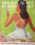 1941 Saturday Evening Post Cover ~ Woman With Sun Tan
