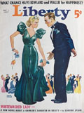 1937 Liberty Magazine Cover ~ Dancing Couple, Two Left Feet