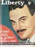1939 Liberty Magazine Cover ~ Thomas Dewey