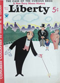 1934 Liberty Magazine Cover ~ Butler Lights Firecracker