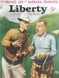1932 Liberty Magazine Cover ~ Golf Argument