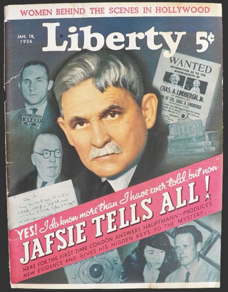 1936 Liberty Magazine Cover ~ "Jafsie"
