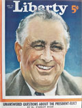 1937 Liberty Magazine Cover ~ Franklin D. Roosevelt
