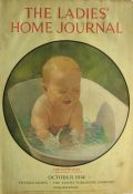 1914 Ladies' Home Journal Cover ~ Baby in Tub