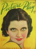 1936 Picture Play Magazine Cover ~ Kay Francis ~ Marland Stone