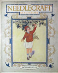 1925 Needlecraft Magazine Cover ~ Olga Bogart