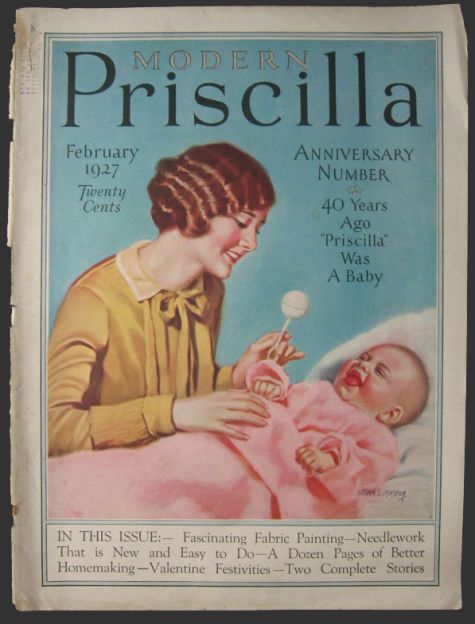 1927 Modern Priscilla Magazine Cover ~ Arthur Moscon