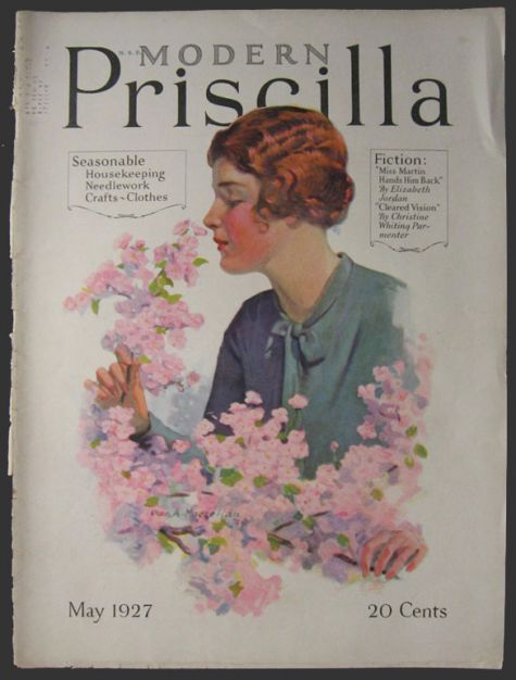 1927 Modern Priscilla Magazine Cover ~ Chas. MacLellan