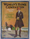 1924 Woman's Home Companion Magazine Cover ~ Equestrian