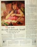 1927 Cream of Wheat Cereal Ad ~ Girl with Diary