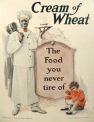1918 Cream of Wheat Cereal Ad ~ Edwin Brewer~ Food You Never Tire Of