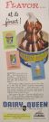 1954 Dairy Queen Ice Cream Ad ~ Flavor At Its Finest