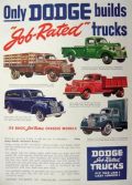 1946 Dodge Truck Ad ~ Job Rated