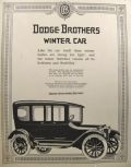 1915 Dodge Ad ~ Winter Car