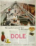 1928 Dole Pineapple Ad ~ Ginaca Machines Photo