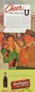 1946 Dr. Pepper Ad ~ Cheer Old "U"