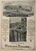 1896 Corliss Steam Engine Co. Ad ~ Providence, RI