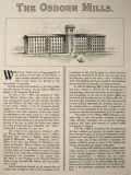 1896 Osborn Mills Ad/Article ~ Fall River, MA