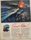 1943 Elco PT Boat Ad ~ Giant Killers