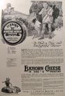 1920 Elkhorn Cheese Ad ~ Shepherd with Collie