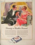 1927 Feen-A-Mint Laxative Ad ~ Corinne Dillon Art