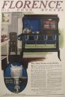 1920 Florence Oil Cook Stove Ad ~ Silent Partner