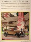 1930 Ford Sport Coupe Ad ~ Distinctive Beauty