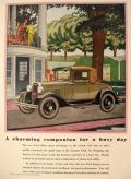 1930 Ford Sport Coupe Ad ~ Charming Companion