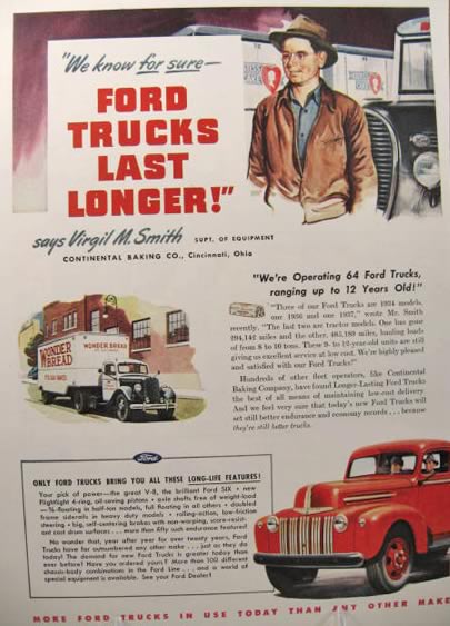 Vintage ford truck commercials