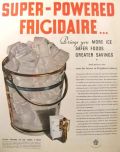 1932 Frigidaire Refrigerator Ad ~ Super Powered