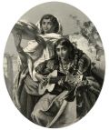 Gypsy Musicians of Spain ~ Antique Print