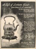 1895 Gorham Silver Ad ~ Windsor Castle Kettle
