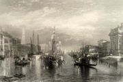 Grand Canal, Venice ~ Antique Print