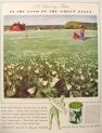 1942 Green Giant Peans Ad ~ John Clymer Art