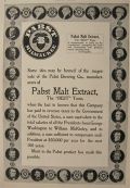 1898 Pabst Malt Extract Tonic Ad ~ Presidents