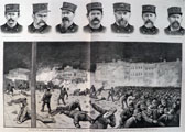 1886 Haymarket Square Riots ~ Antique Print & Article