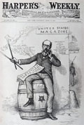 1886 Thomas Nast Cover Print ~ Labor Leader Terence Powderly