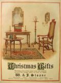 1919 W & J Sloane Color Ad ~ Christmas Gifts