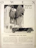 1920 Owen Magnetic Automobile Ad ~ White Sulphur Springs