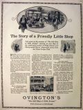 1921 Ovington's Gift Shop Ad ~ Story of Ovington's