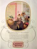 1922 Cheney Silks Ad