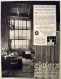 1922 Vintage Quaker Lace Ad ~ Otis Skinner Home