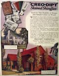 1923 Creo-Dipt Shingles Ad ~ Riverdale on Hudson Home