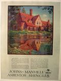 1923 Johns Manville Asbestos Ad